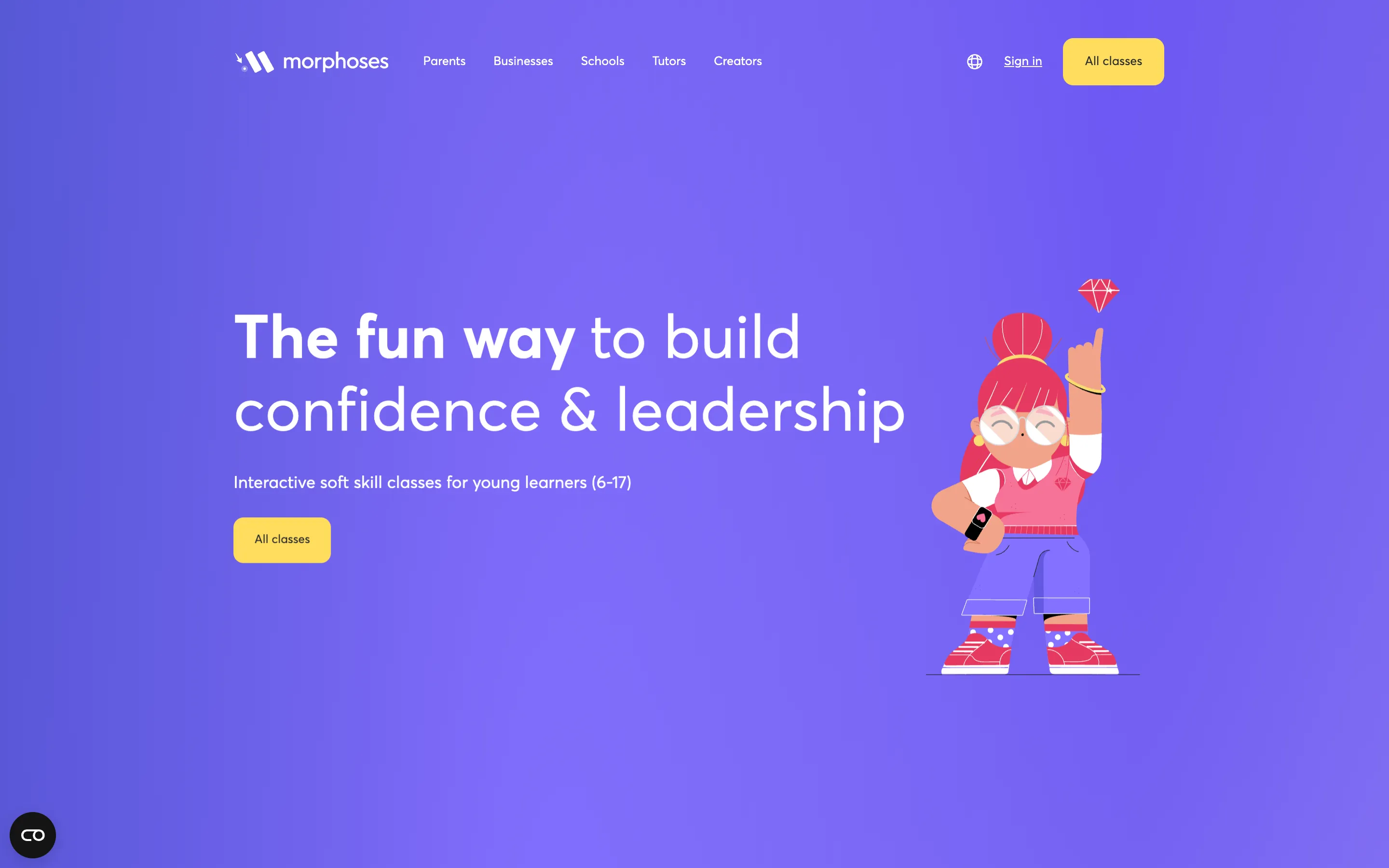 B2B website example #3: Morphoses