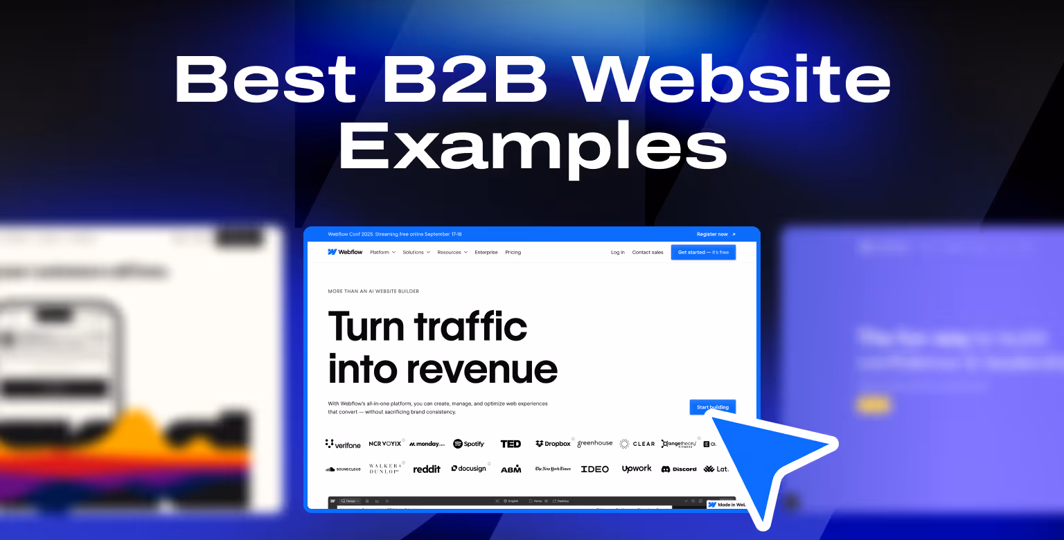 17 Best B2B Websites in 2025 (Examples & Best Practices)