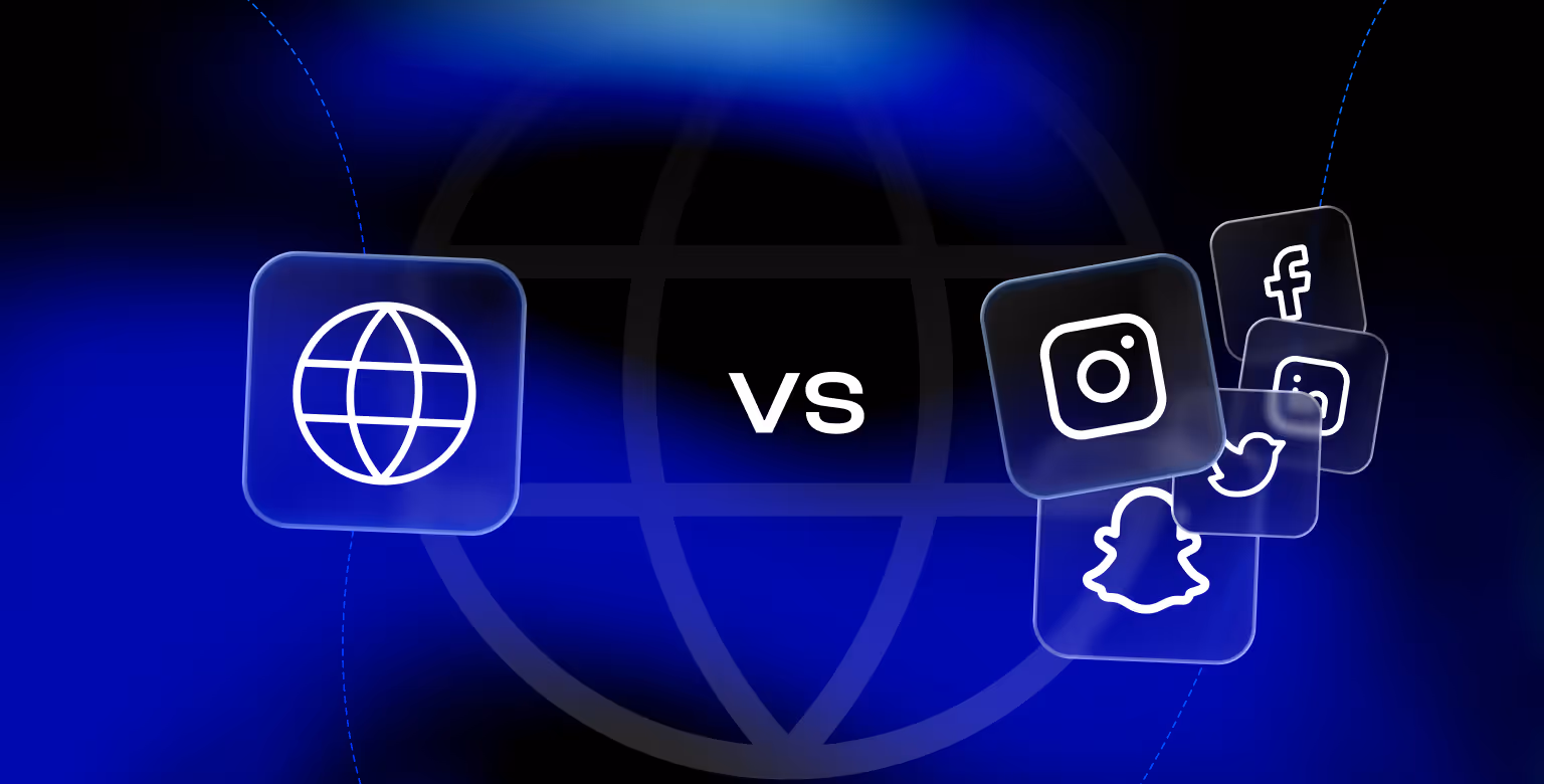 Website vs Social Media: Why Your Business Needs Both