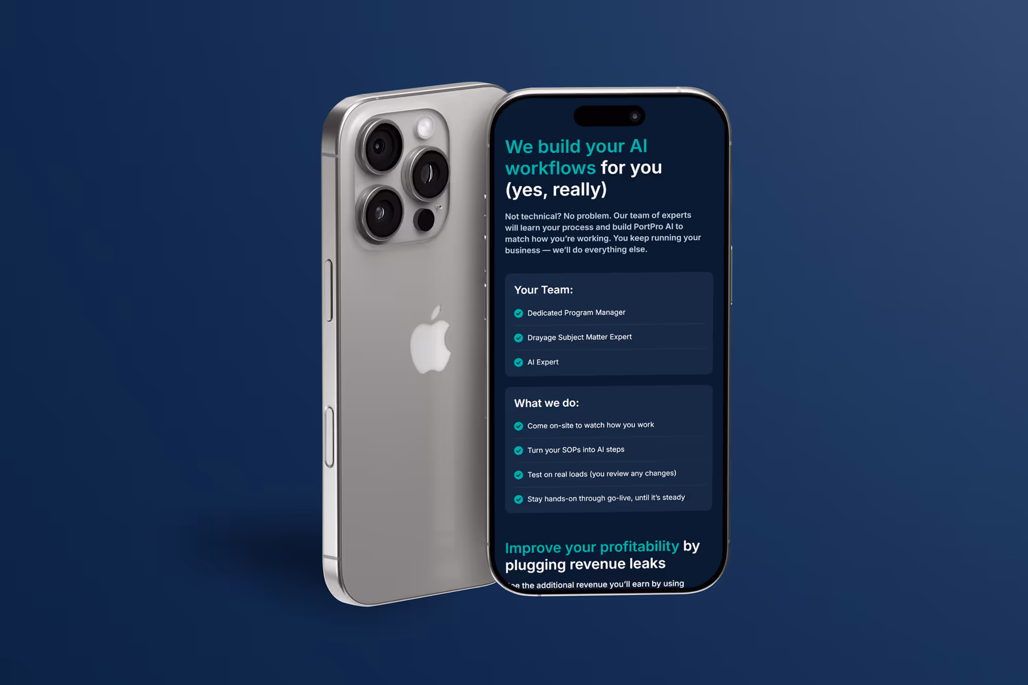 PortPro Features explainer