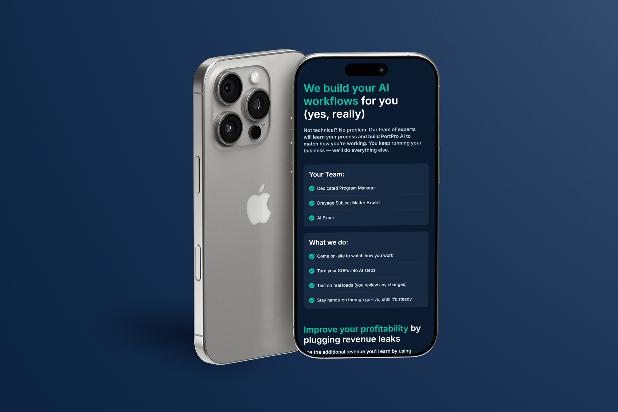 PortPro Features explainer