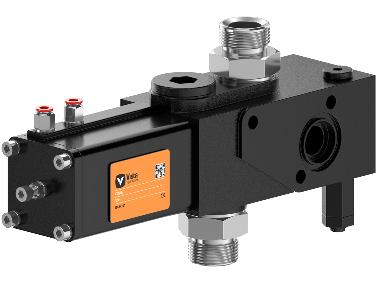 Válvulas de 3 vias para basculamento (tip valve) com acionamento pneumático