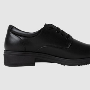 Alpha Bella 3 Junior Girls School Shoes Black