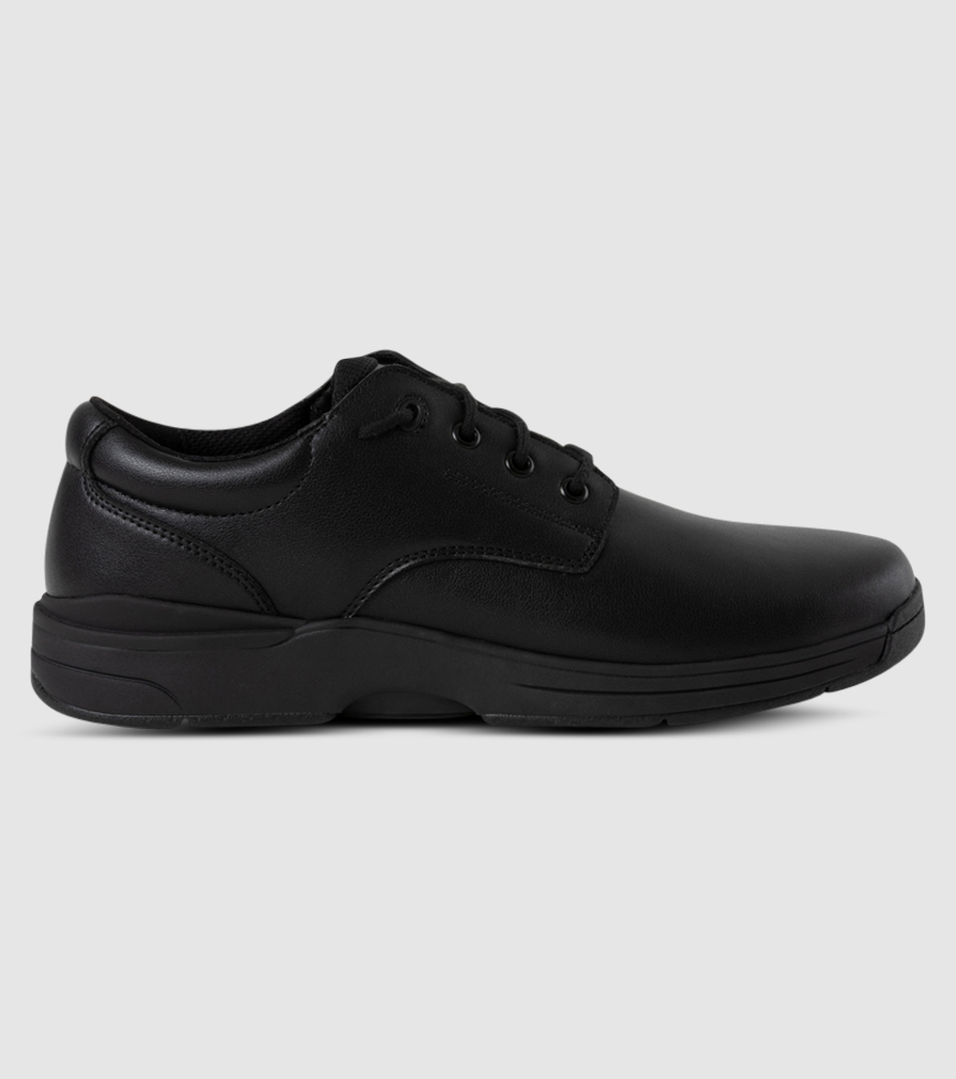 Alpha Captain Senior (2E Wide) Boys School Shoes