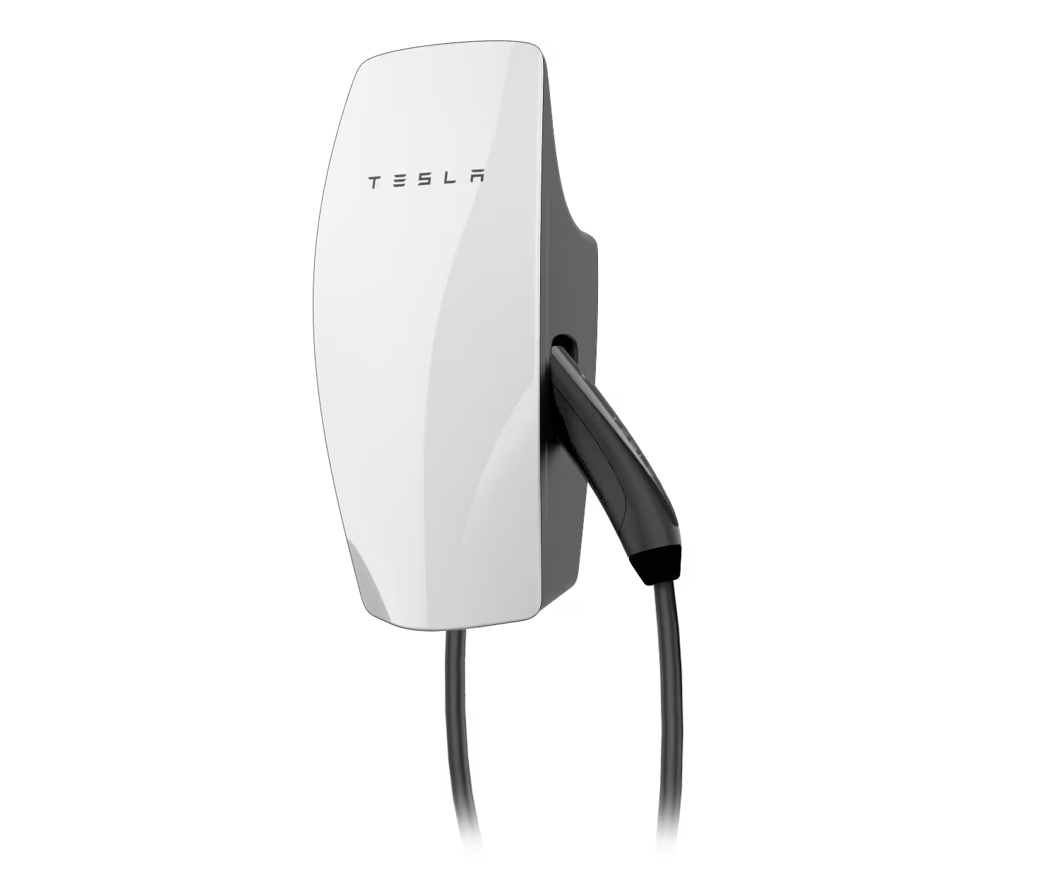 Tesla wall connector close up