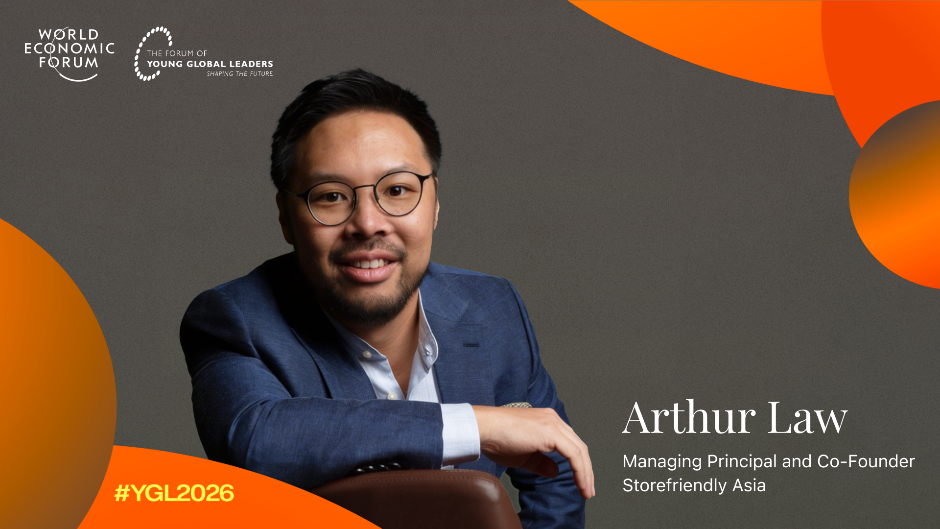 Arthur Law Named a World Economic Forum Young Global Leader