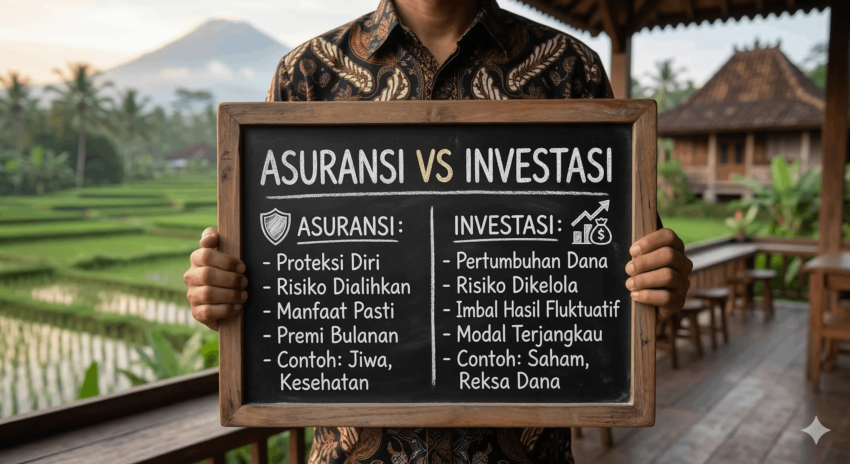 Beda Asuransi dan Investasi yang Sering Bikin Salah Kaprah