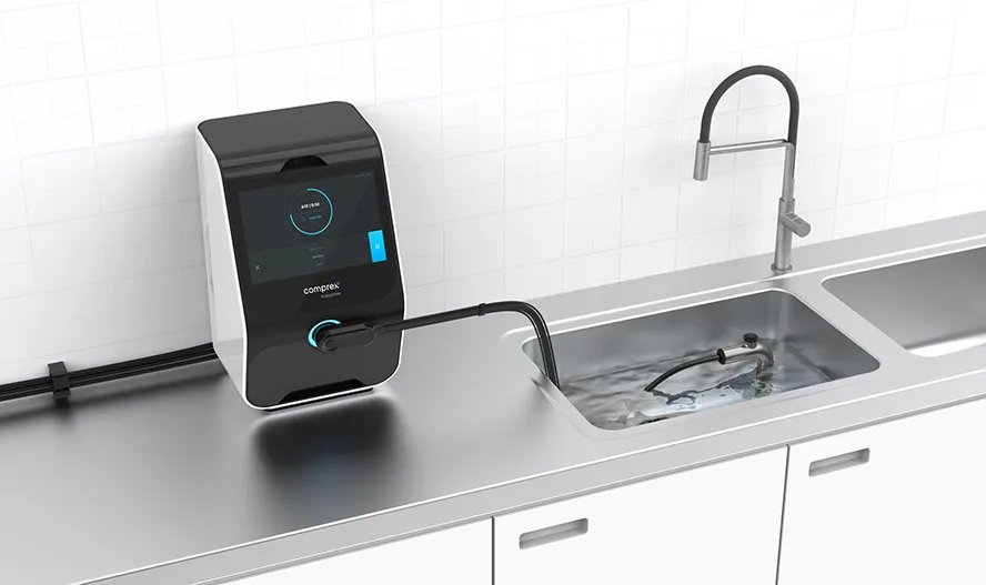 Endoskop Vorreinigung mit comprex Endoprime