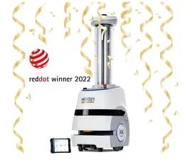 Stolzer HERO mit red dot dekoriert