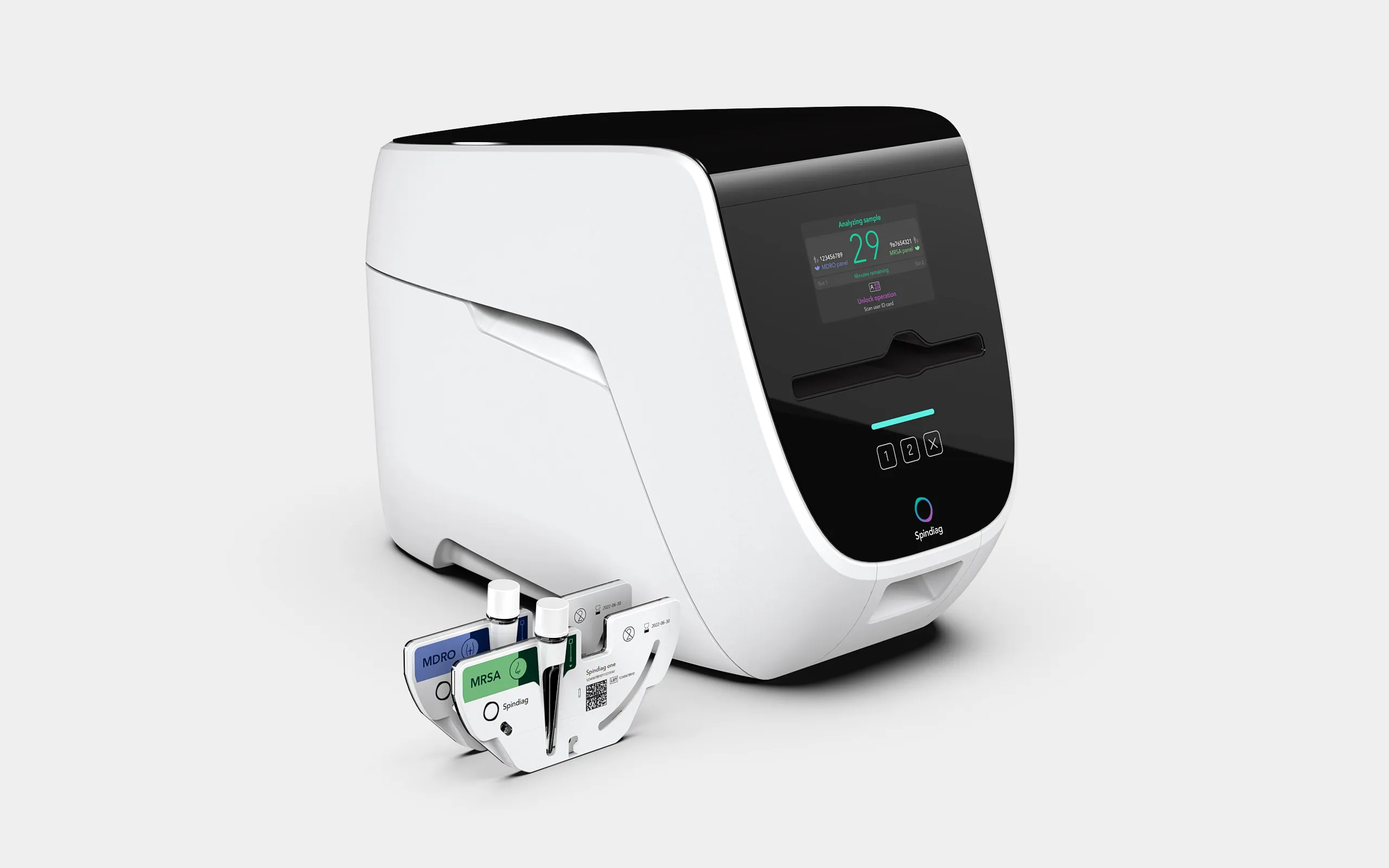 Highly professional rapid test instrument with an easy-to-use user interface