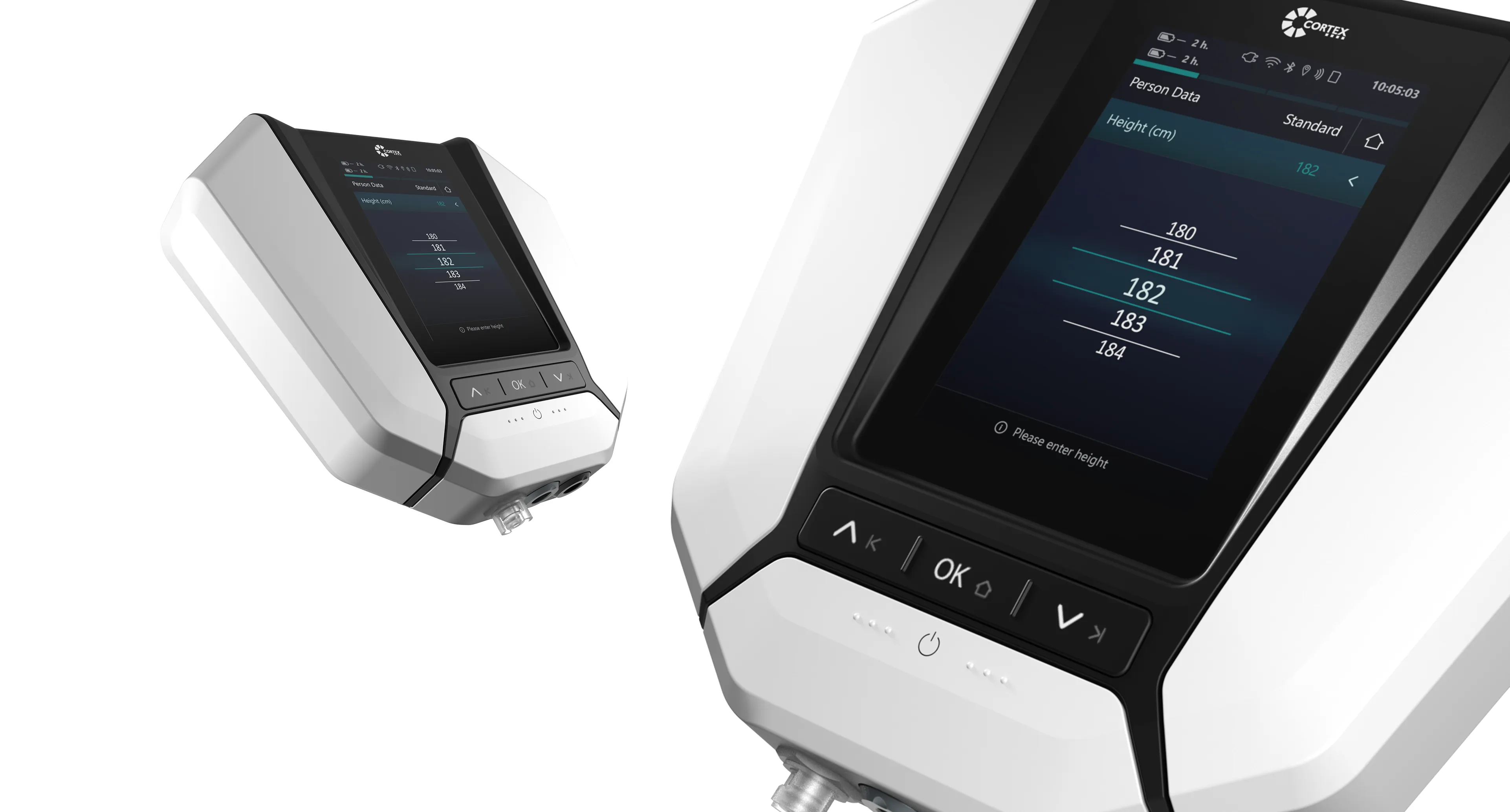 Cortex C21 - Progressive design for mobile breath analysis