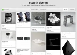 stealth design, der neue Produktdesign Trend