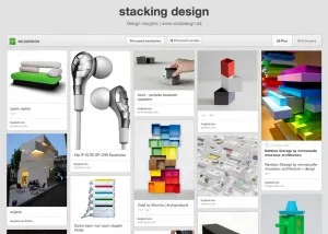 Stapeldesign, Produktdesign aneinandergereiht