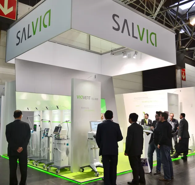 Salvia Messestand Medica 2013