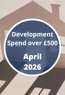 Development Spend - April 2026