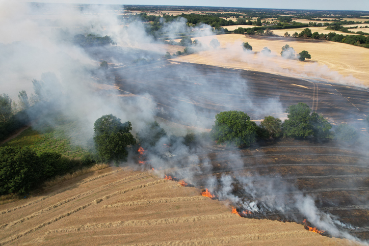 Stay safe from fire during hot dry weather
