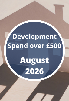Development Spend - August 2026