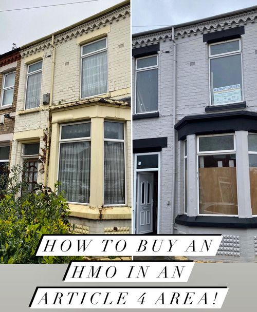 Before and after of a converted HMO