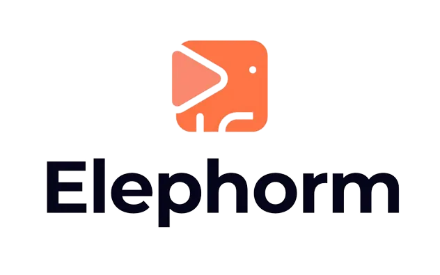 Logo d'Elephorm, partenaire de formation de SHUNPO. Formation en ligne sur le développement Low-Code avec WeWeb et la base de données Airtable.