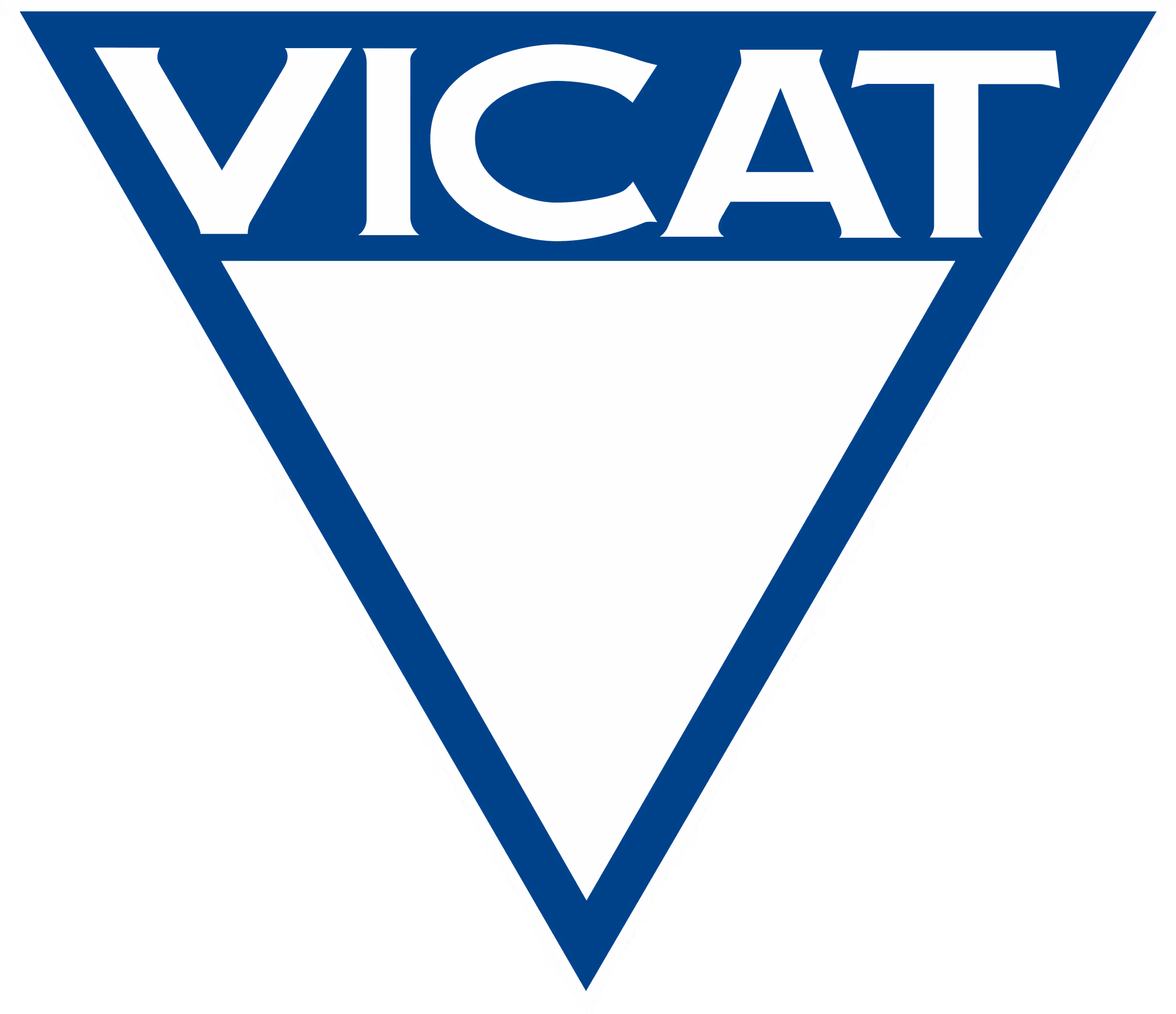Logo du groupe Vicat. SHUNPO a développé un site web sous Webflow pour le projet 1817 du groupe industriel Vicat.