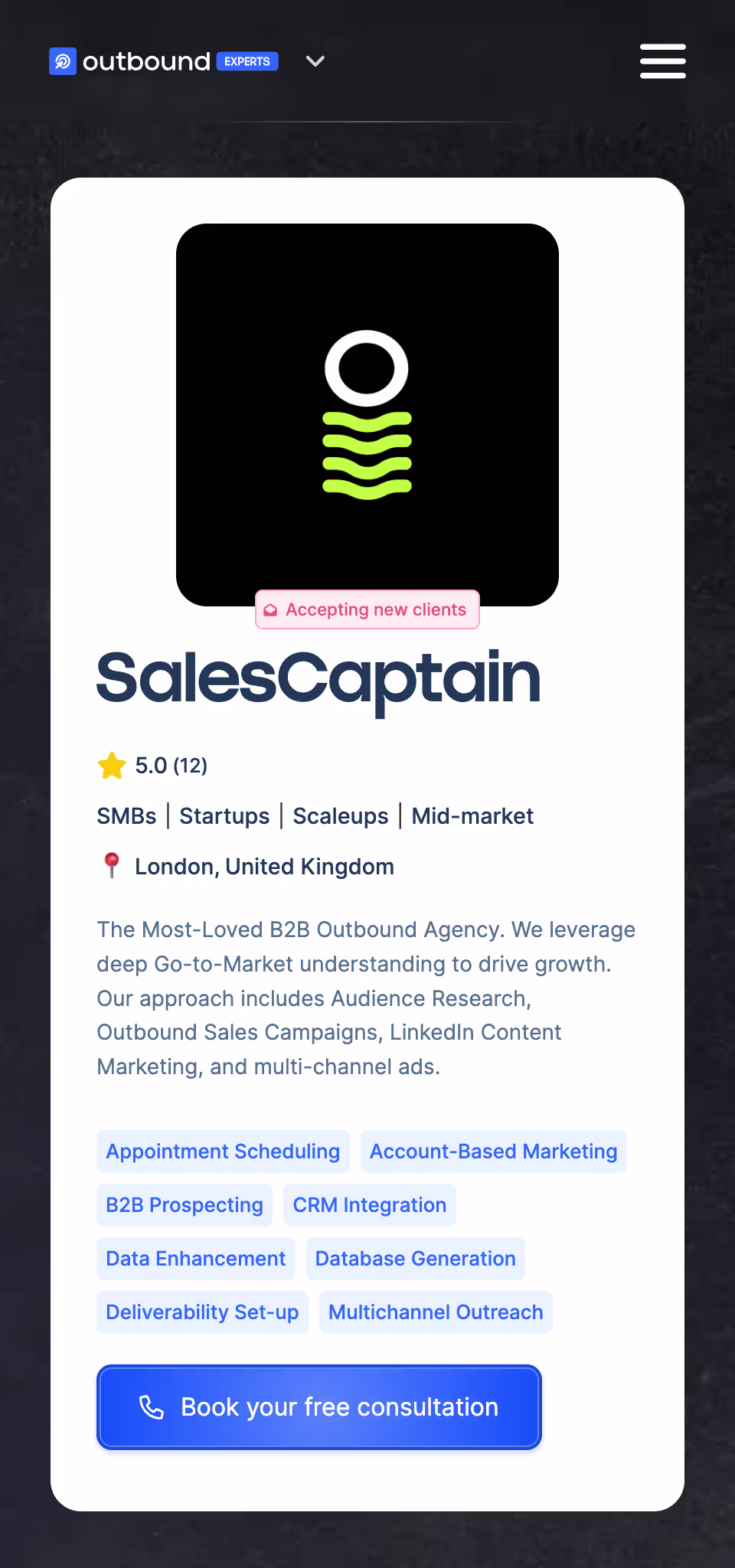 Interface du tableau de bord client (Dashboard) sur la plateforme Lemlist Outbound, illustrant la gestion de contenu dynamique sous Webflow intégrée par l'agence SHUNPO.