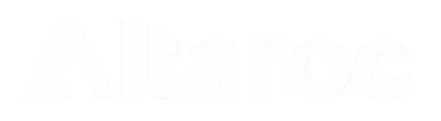Logo blanc Altaroc - Leader français de la démocratisation du Private Equity