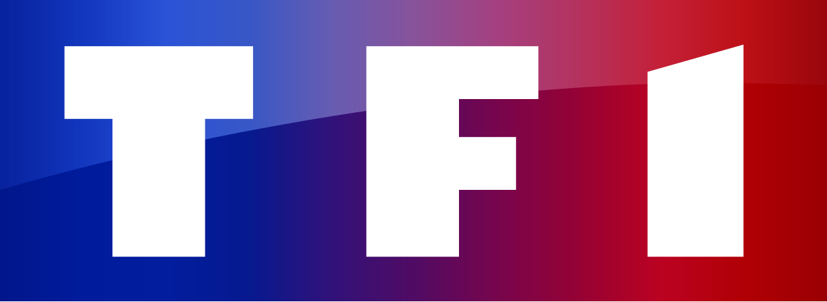 Logo TF1 - Première chaîne de télévision d'Europe et partenaire de l'agence SHUNPO pour ses dispositifs digitaux à fort trafic.
