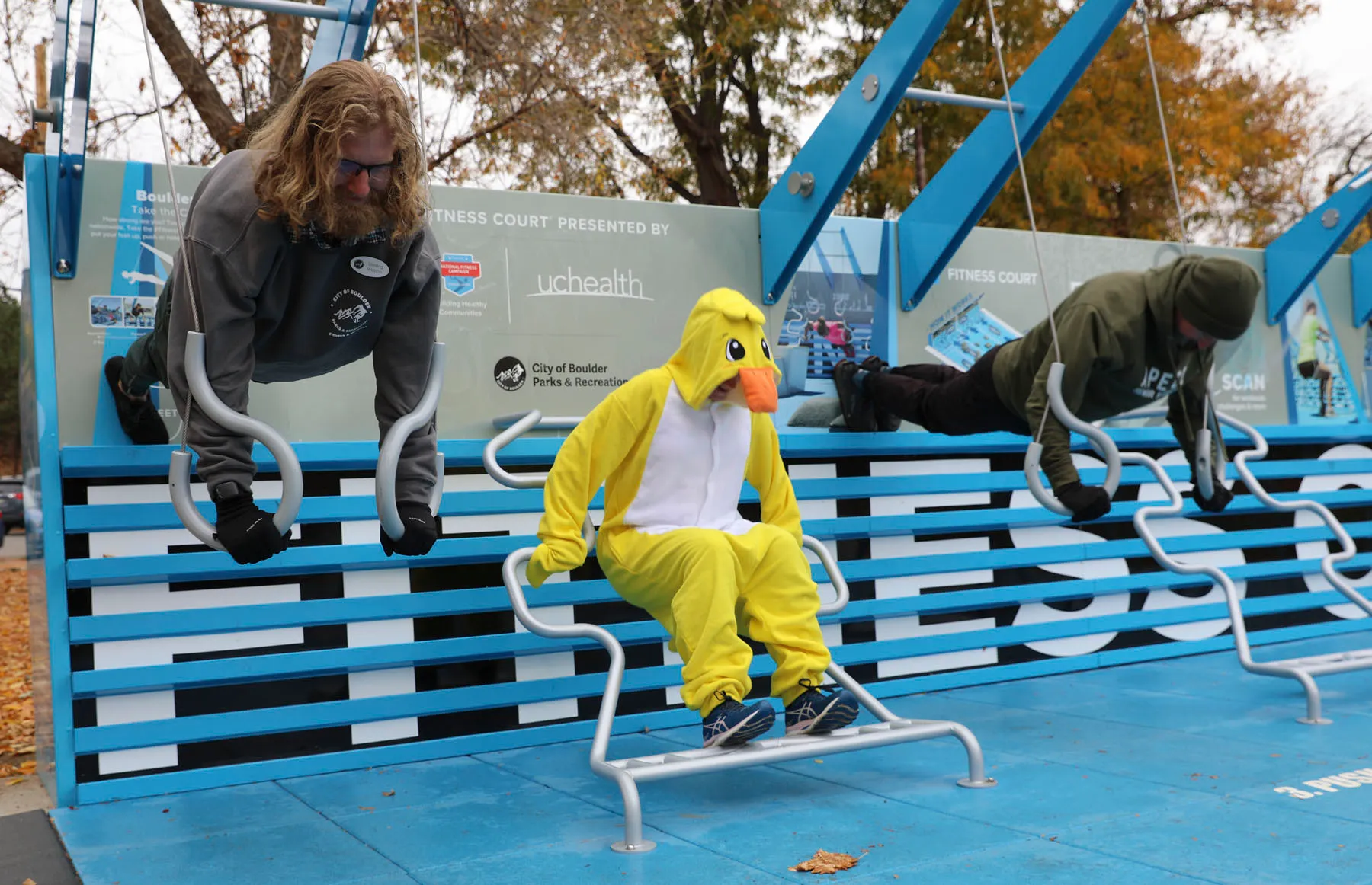 BPR mascot joined in on the fun!