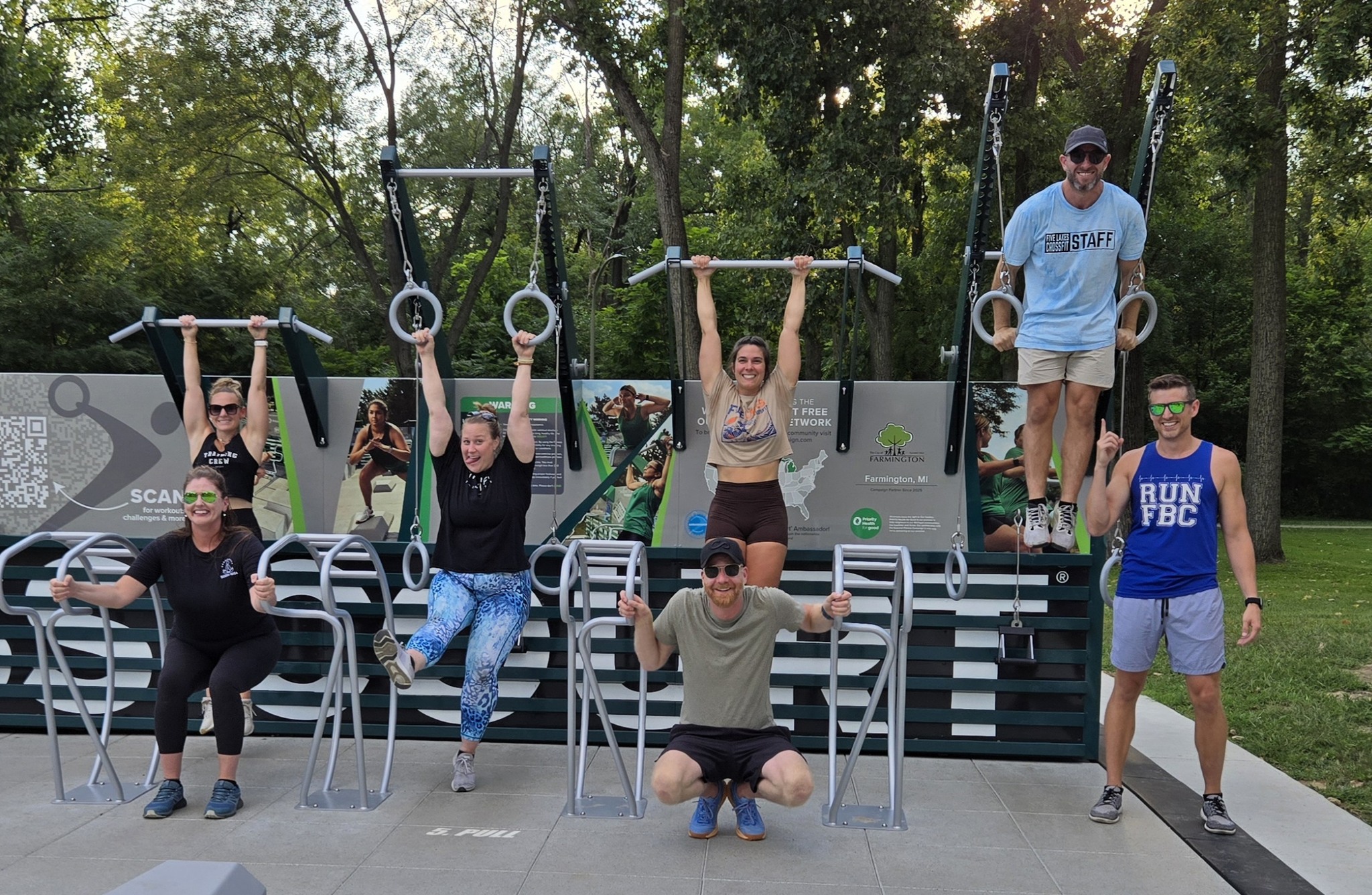 Farmington, MI Fitness Court