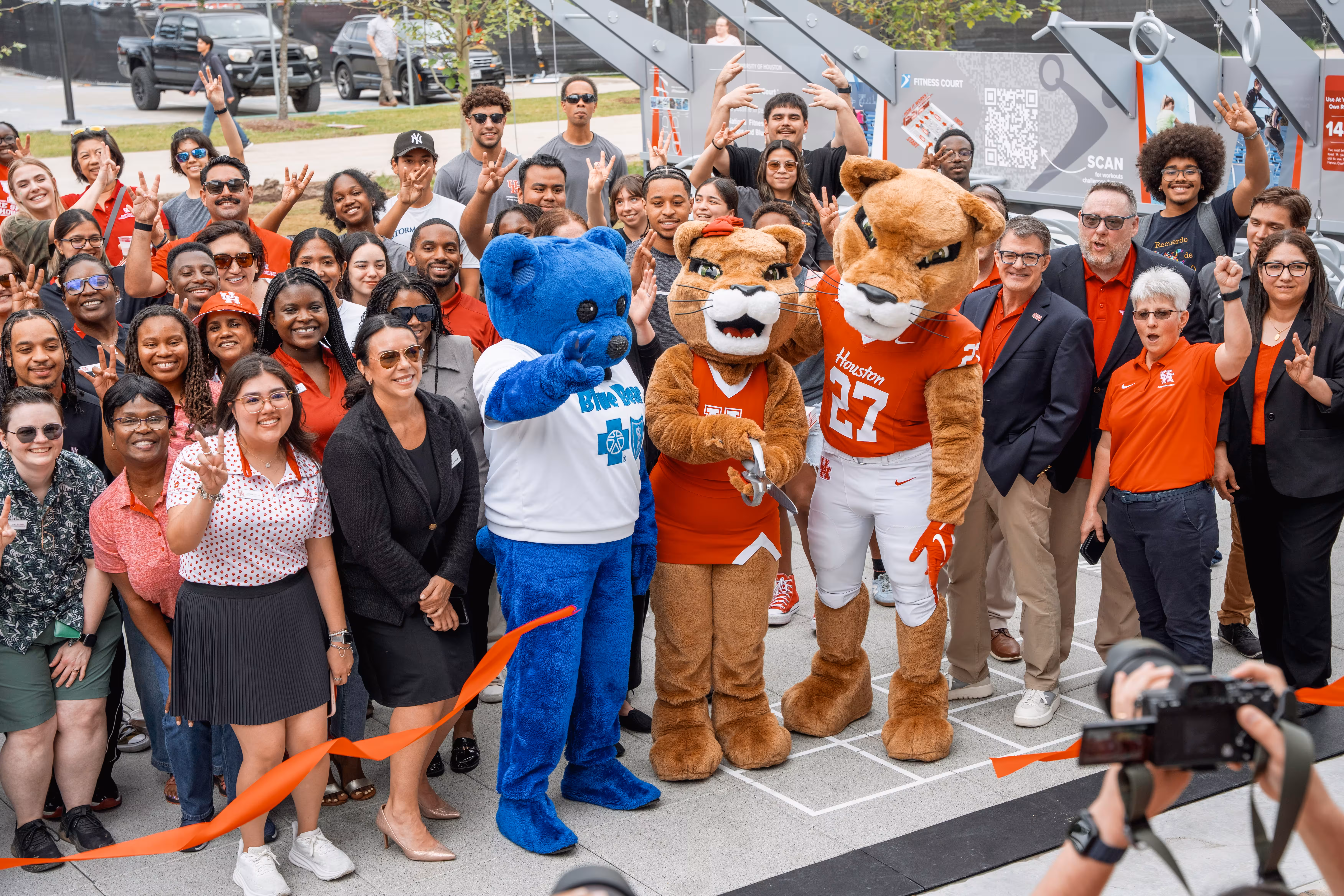 Built for the Whole Campus: University of Houston Opens Free Outdoor Fitness Court at The Quad