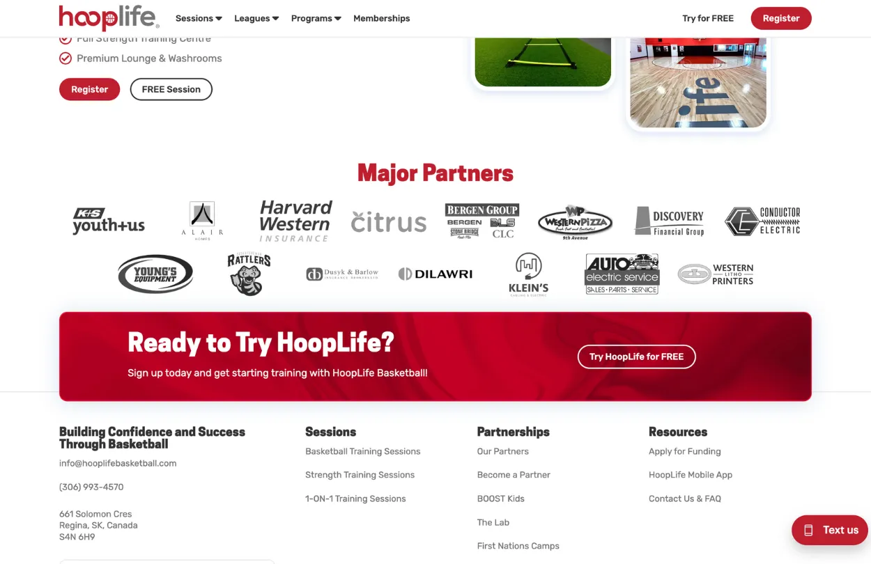 HoopLife Website