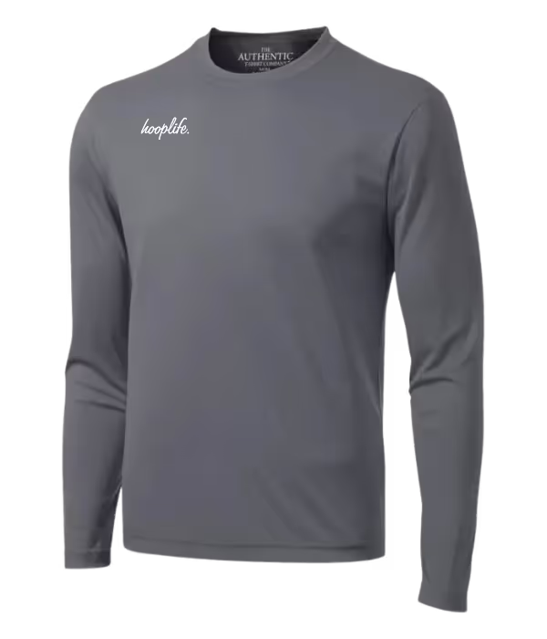 Coal Grey Warm-Up Long Sleeve Shirt