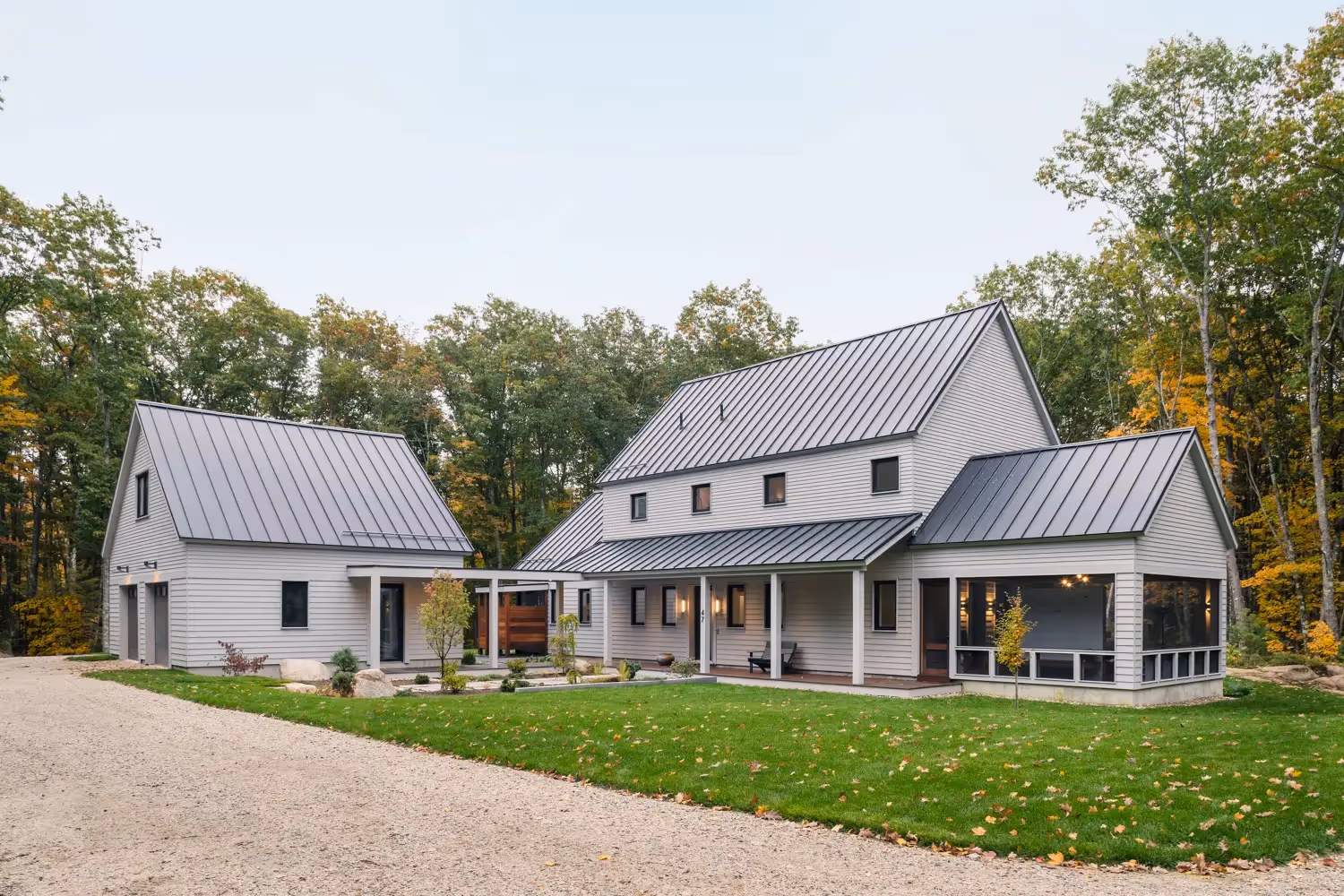 View of a Eco friendly sustainable home by BrightBuilt Home