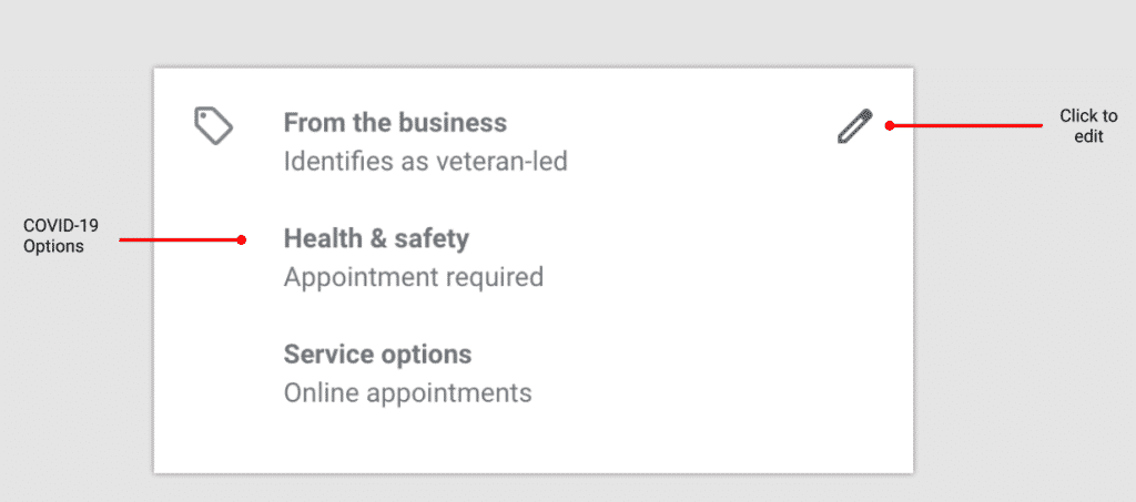 Google My Business Attributes and Highlights in the GMB Dashboard