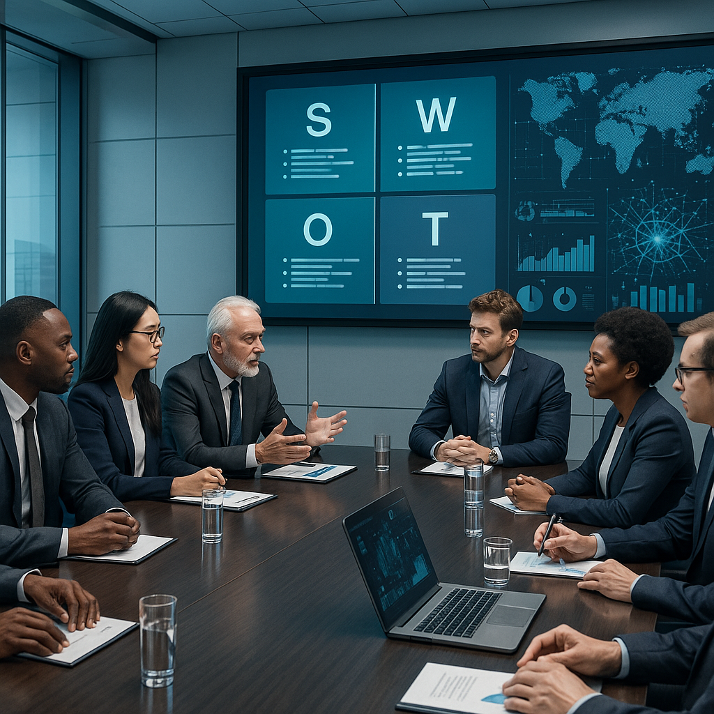 SWOT 2.0: בינה מלאכותית שמתרגמת נתונים לנראות אסטרטגית וליתרון תחרותי בזמן אמת