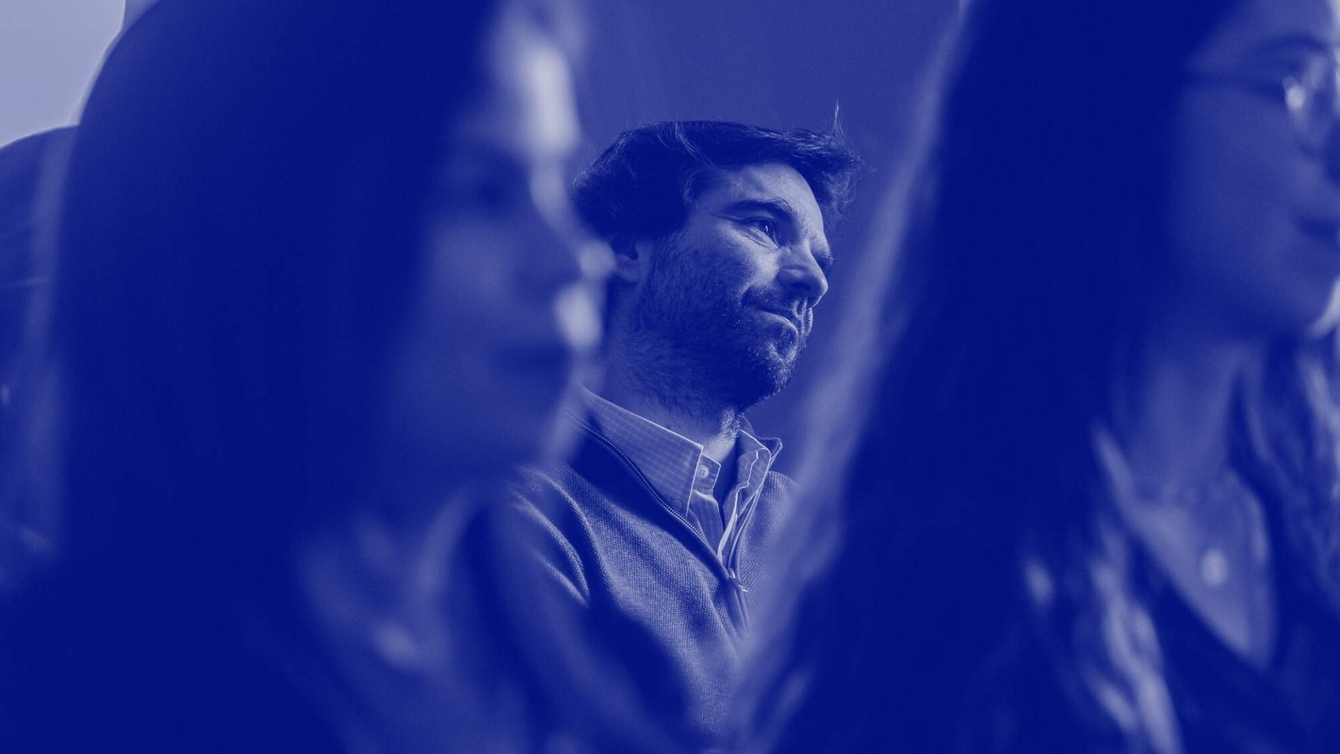 People attending a training session