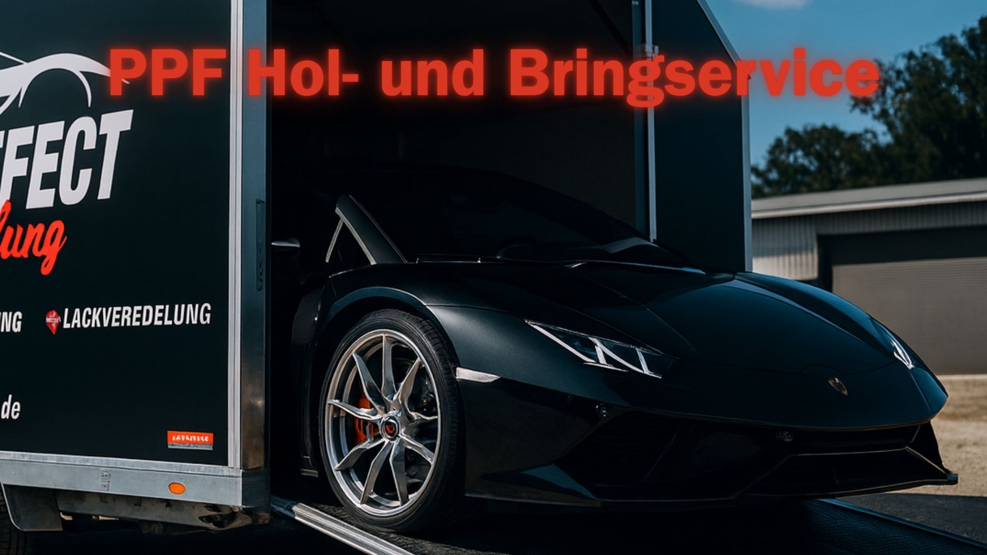 Lackschutzfolierung mit Hol- und Bringservice