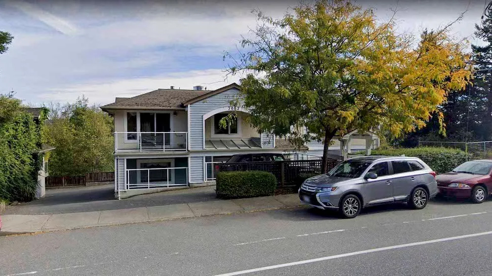 front view of Island View Place Care Assisted Living Home for Seniors in Victoria BC