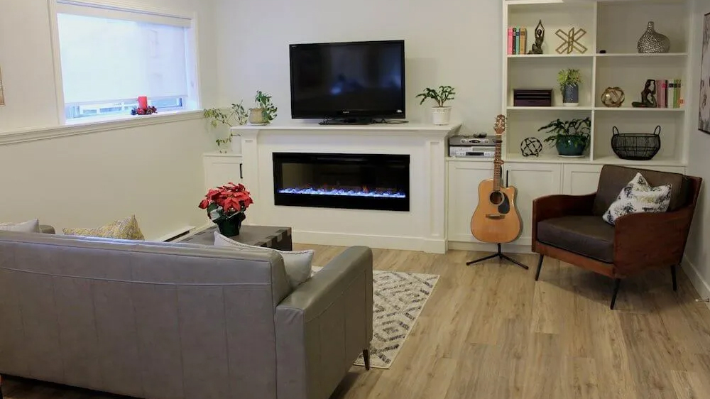 Victoria bc as seen from the shore