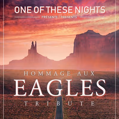 « One Of These Nights » est une formation de 6 musiciens qui rend hommage à la musique du groupe légendaire Eagles, groupe rock, folk et country rock qui a marqué les années 70.