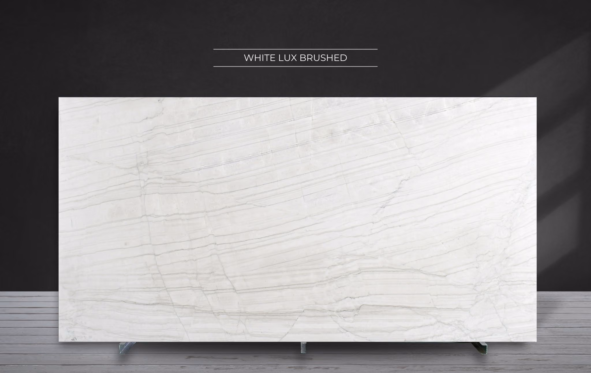 White Lux Brushed 3cm White Lux Brushed 3cm