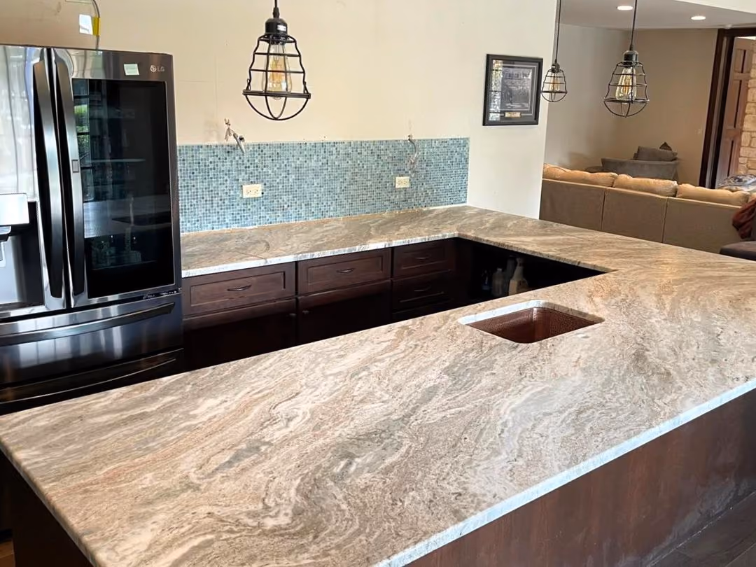 Biscotti White Granite Kitchen Countertops - Marble And Granite Tech Biscotti White Granite Kitchen Countertops - Marble And Granite Tech