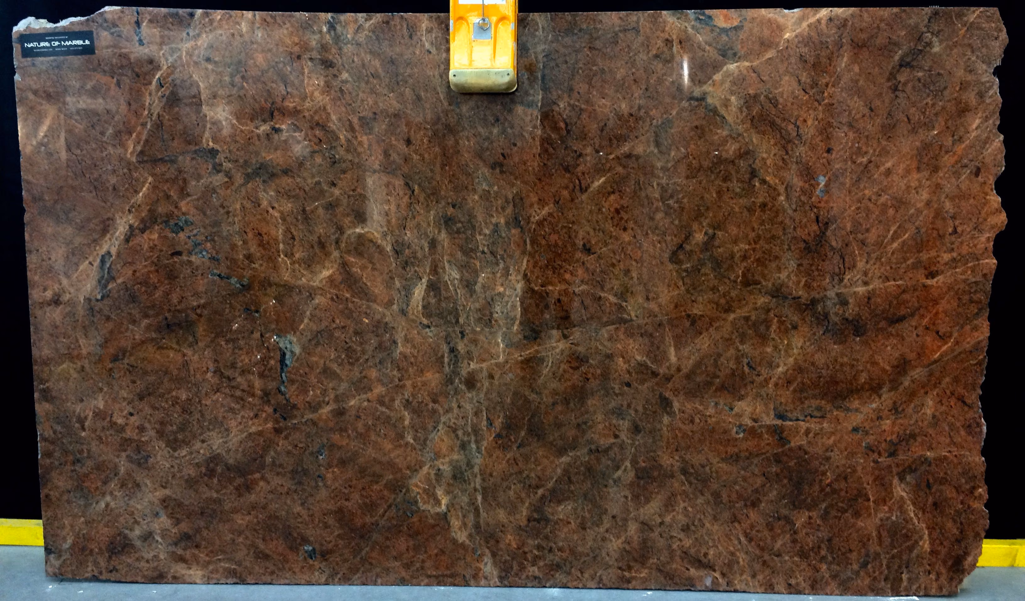 Abstract Brown Granite