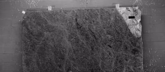 Slab of Black Granite
