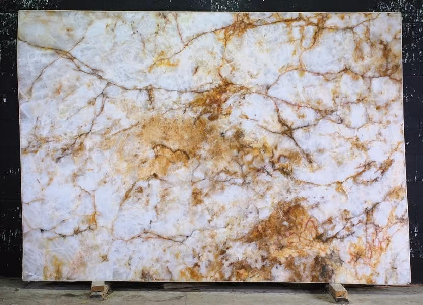 Quartzite Slab Cristallo Polished