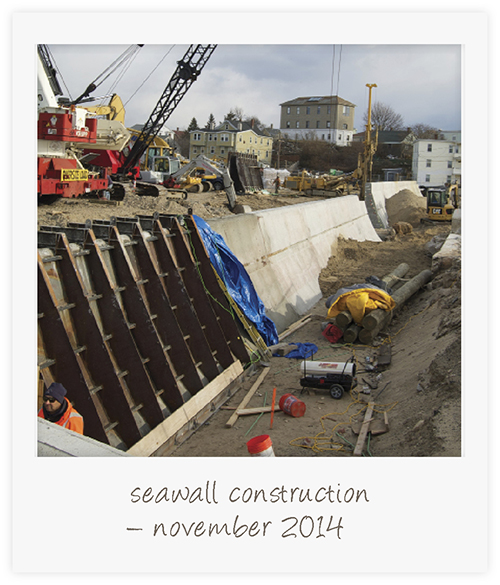 seawall construction A