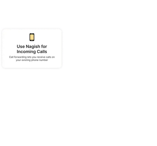 Nagish phone call captioning app interface