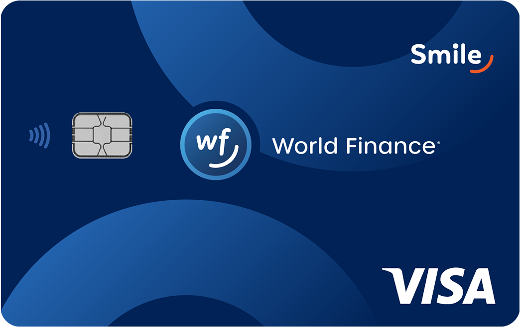The World Finance Smile Visa card image