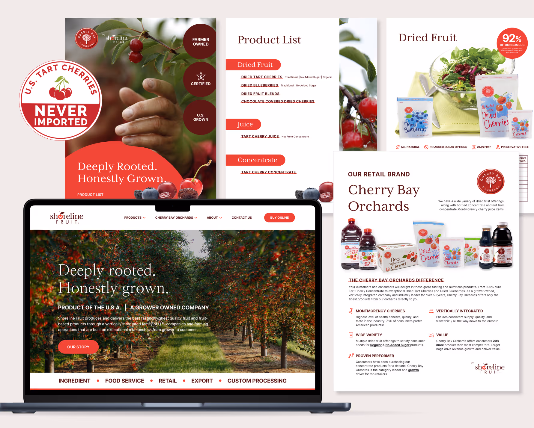 Brand design for client