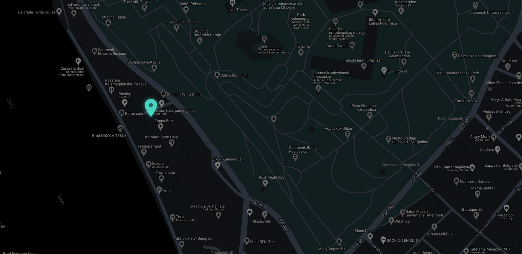 boxing-kickboxing-gym-map-location-fight-skill-belgrade